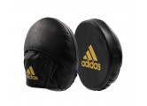 Лапы Speed Disk Punching Mitt Leather черно-золотые Adidas adiSDP01