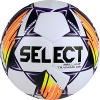Мяч футбольный Select Brillant Training DB V24, 0864168096, р.4, 32п, ПУ, гибр.сш, бел-оранж