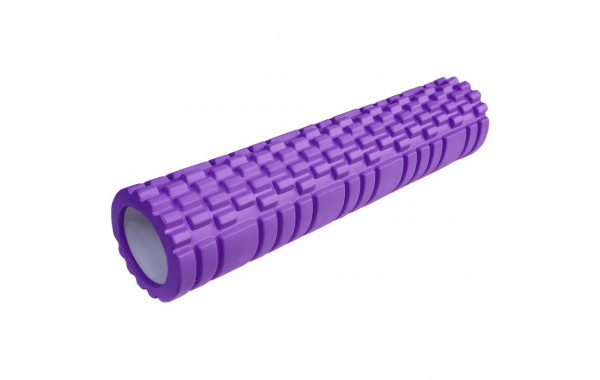 Ролик для йоги Sportex (фиолетовый) 61х13,5см ЭВА\АБС E29390 600_380