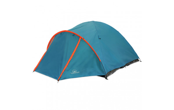 Палатка 4-х местная Greenwood Target 4 синий/оранжевый 600_380
