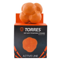 Мяч для тренировки реакции Torres Reaction ball TL0008 оранжевый