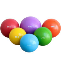 Медбол 4 кг, d17см Sportex HKTB9011-4 фиолетовый