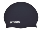 Шапочка для плавания Atemi детская, тонкий силикон, черный TC301