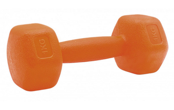 Гантели для фитнеса Sport Elite 1х1 кг H-101 оранжевый 600_380