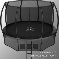 Батут Clear Fit SpaceHop 10 ft 305см