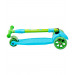 Самокат 3-колесный Ridex Bunny d135/90 мм, голубой\зеленый 75_75