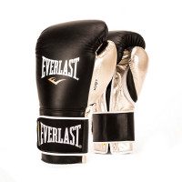 Перчатки тренировочные Everlast Powerlock 16oz P00000614 черный\золотой