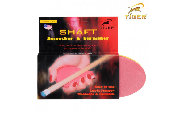 Губка для чистки и полировки кия Tiger Shaft Smoother & Burnisher 600_380