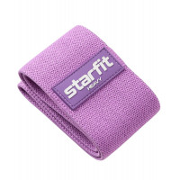 Мини-эспандер высокая нагрузка, текстиль Star Fit ES-204 фиолетовый пастель