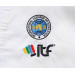 Добок для тхэквондо с поясом Adidas подростковый ITF Student Dobok белый adiTITF01 75_75