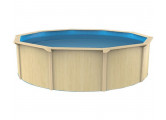 Морозоустойчивый бассейн круглый 300х130см Poolmagic Wood Premium
