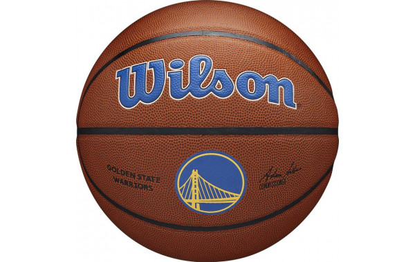 Мяч баскетбольный Wilson NBA Golden State Warriors WTB3100XBGOL р.7 600_380