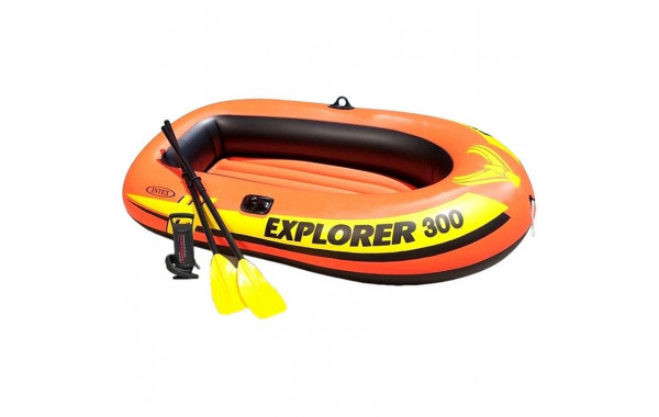 Надувная лодка Intex Explorer-300 Set трехместная 58332 600_380
