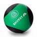 Медицинский мяч 3 кг SkyFit SF-MB3k черный-зеленый 75_75