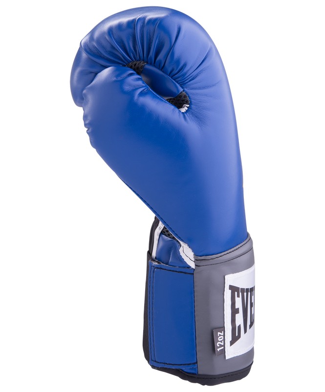 Перчатки боксерские Everlast Pro Style Anti-MB 2214U, 14oz, к/з, синий 665_800