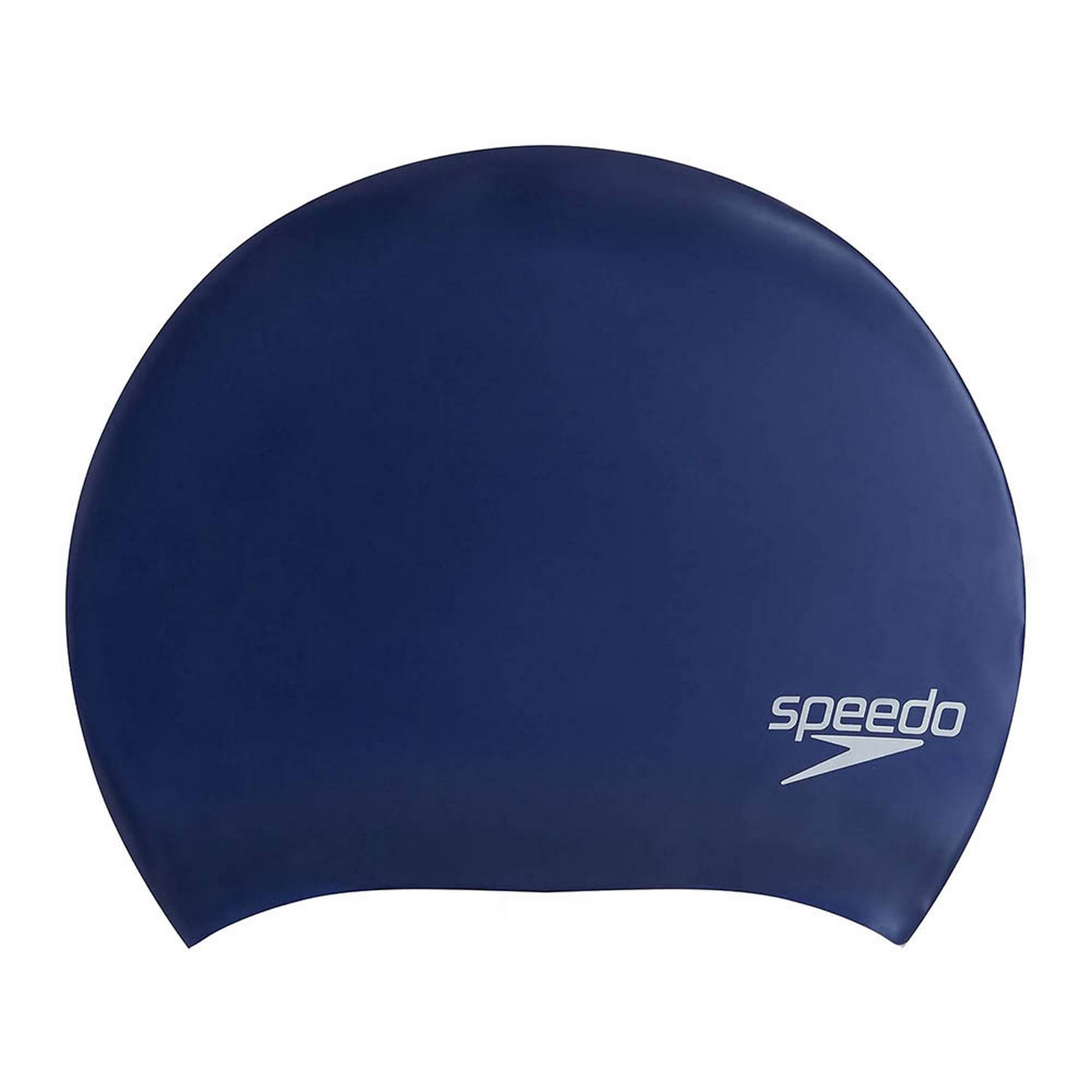 Шапочка для плавания Speedo Long Hair Cap" 8-06168G757 темно-синий 2000_2000