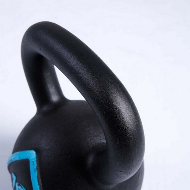 Чугунная гиря 6 кг Live Pro Solid Cast Iron Kettlebell LP8041-06 черный\синий 800_800