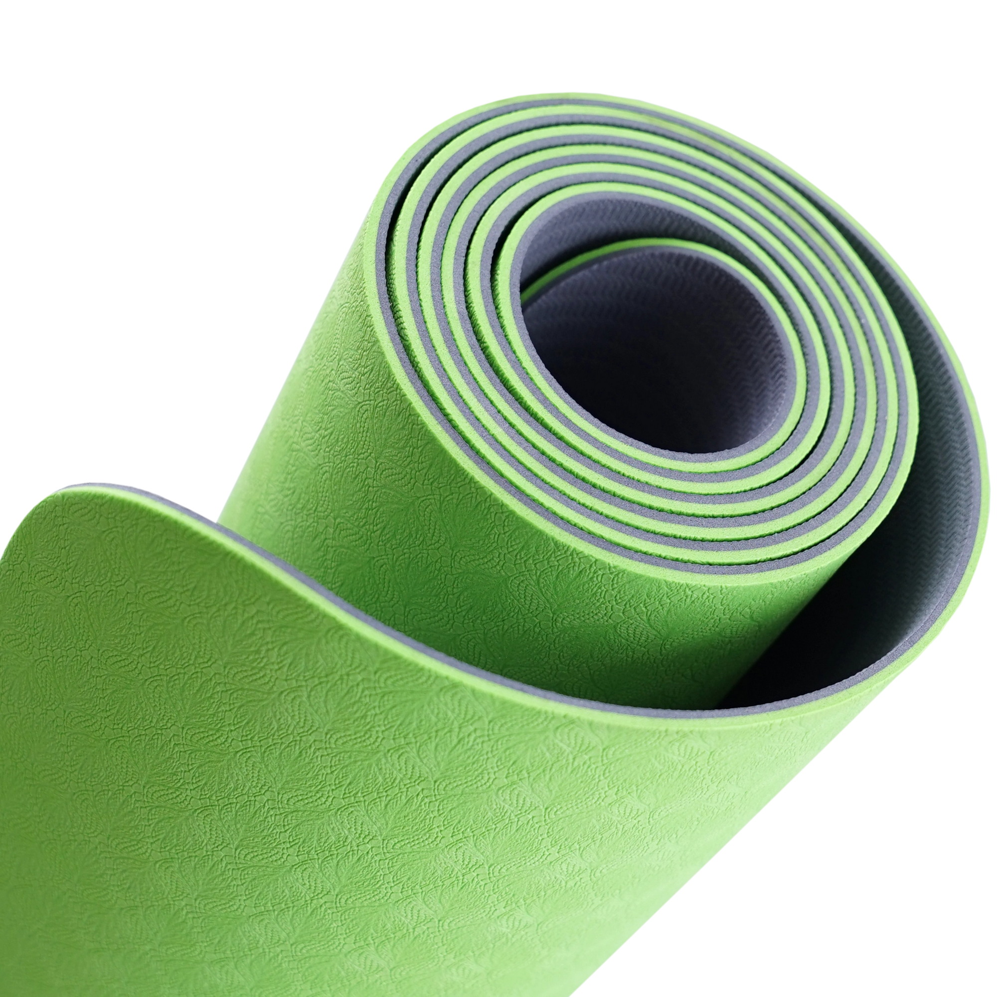 Коврик для йоги двухслойный 173х61х0,4см PRCTZ TWO TONE TPE YOGA MAT PY8450 2000_1999