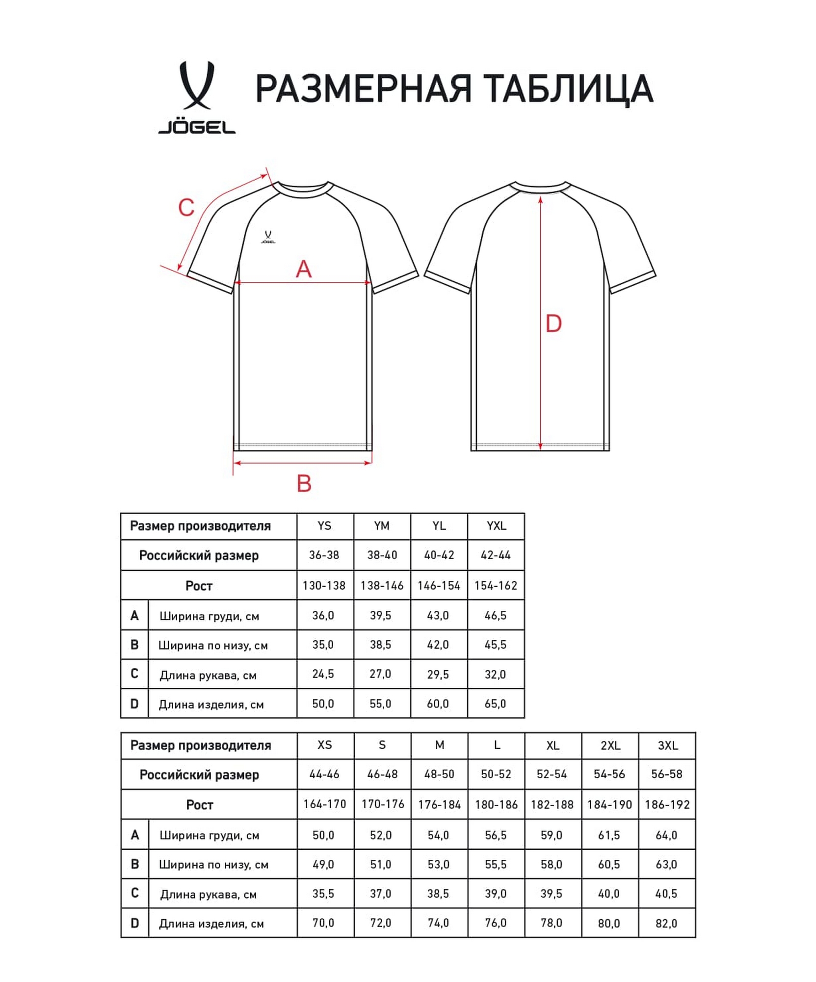 Футболка игровая Jogel DIVISION PerFormDRY  Element Jersey, синий 1663_2000