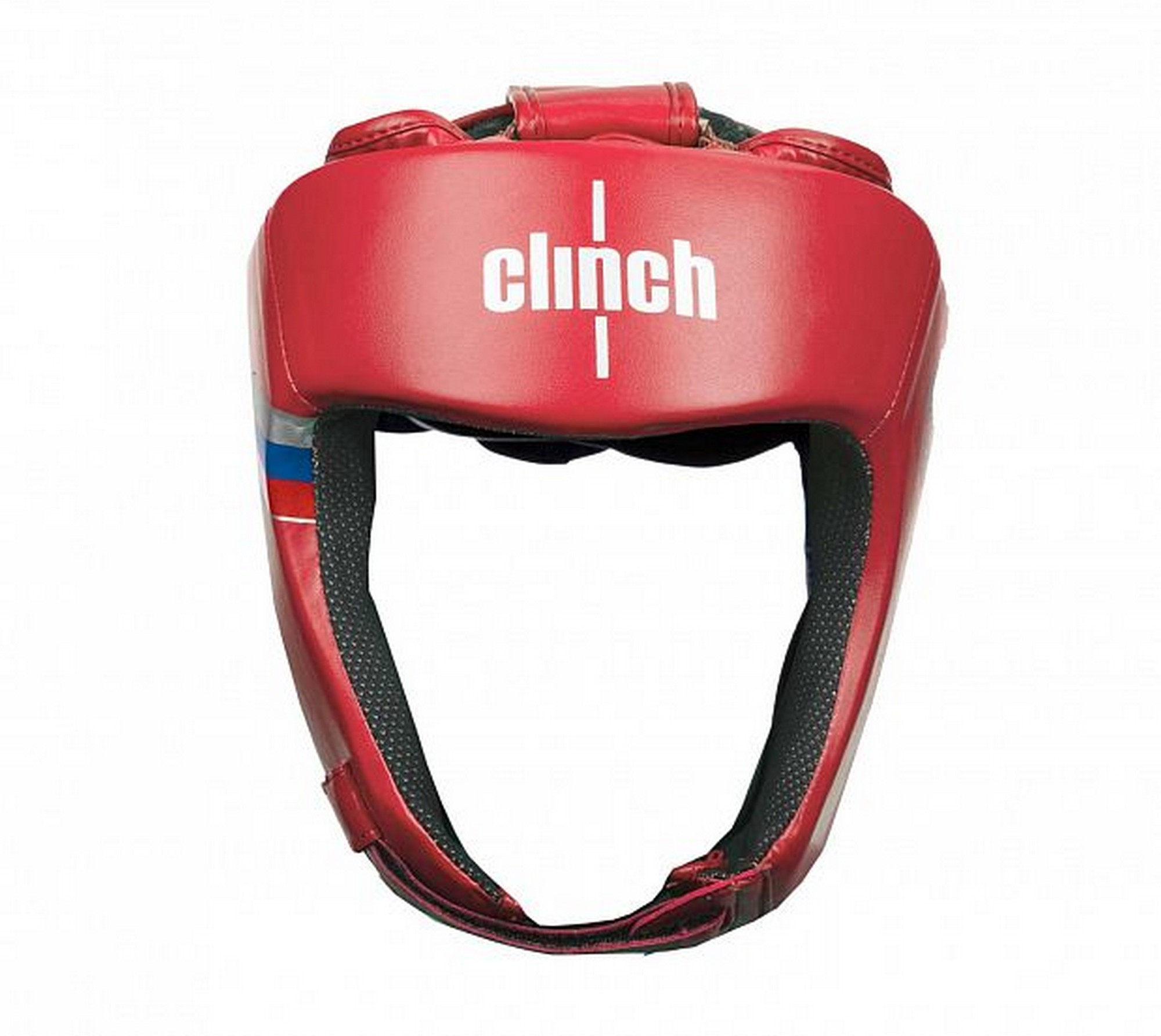Шлем боксерский Clinch Olimp Dual C113 красный 2000_1784