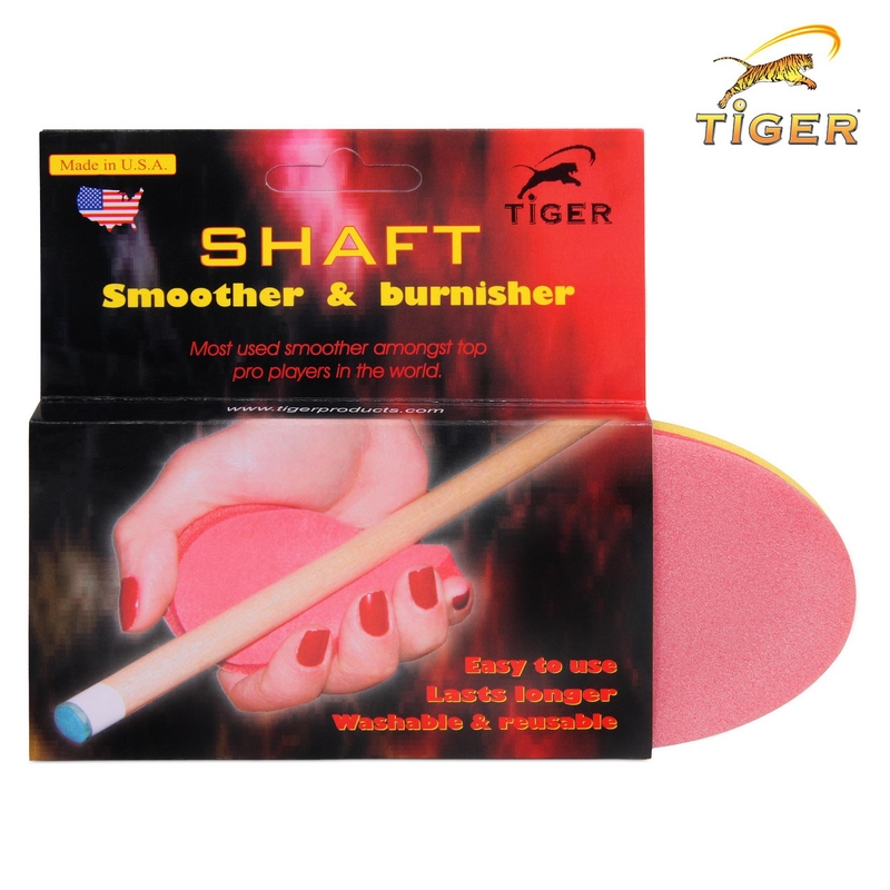Губка для чистки и полировки кия Tiger Shaft Smoother & Burnisher 800_800