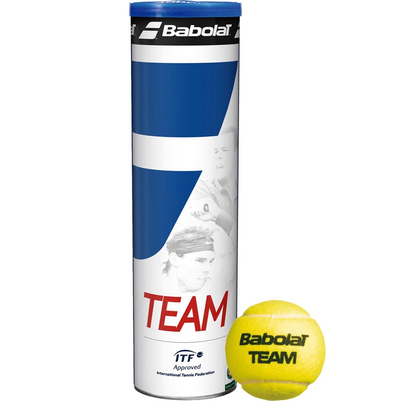 Мяч теннисный 4 шт. Babolat Team 4B 502035 800_800