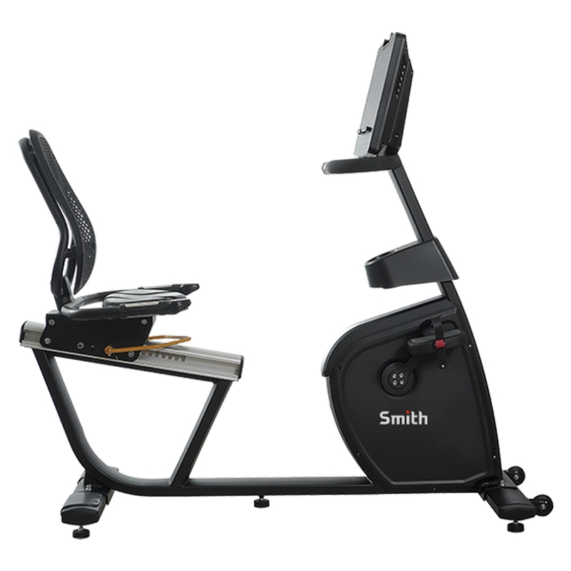 Горизонтальный велотренажер с экраном iSmart 15,6" Smith Fitness RBS 3.7 800_800