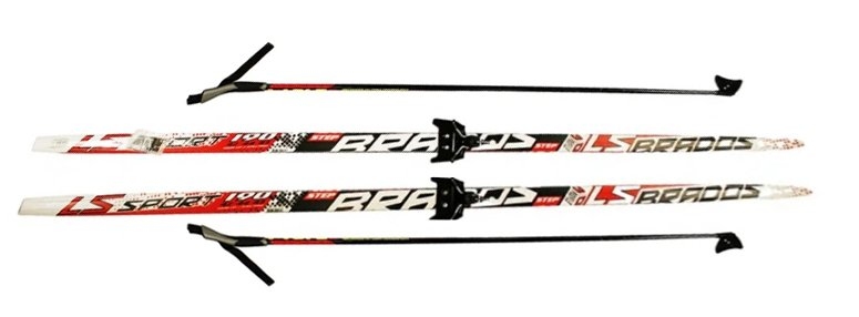 Лыжи Комплект 75 мм STC WAX Brados LS Red 775_286