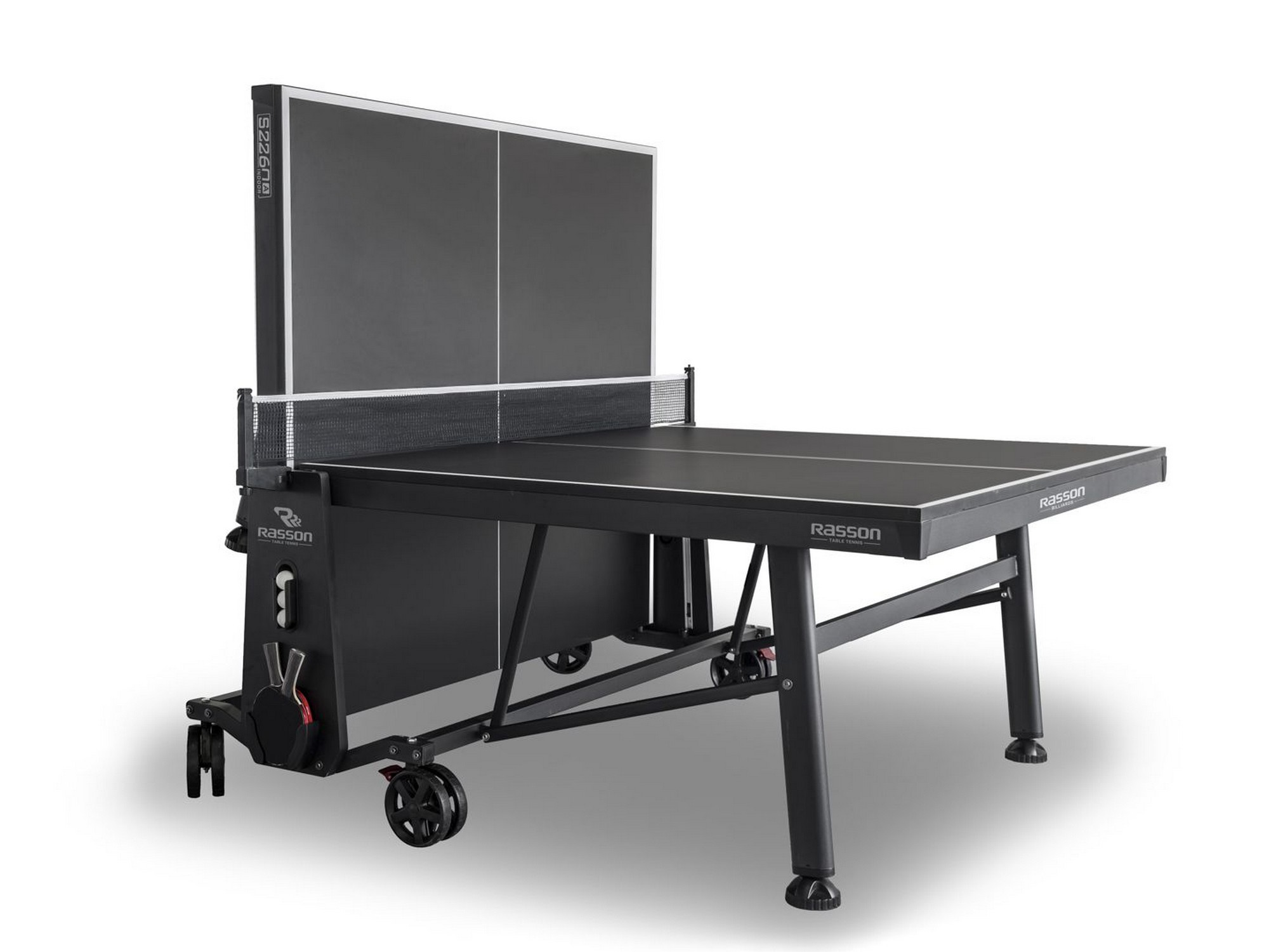 Теннисный стол складной для помещений Rasson Billiard Rasson Premium S-2260 Indoor (274x152.5x76 см ) с сеткой 51.230.01.0 2000_1500