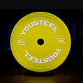 Диск технический 1,5 кг YouSteel желтый 120_120