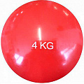 Мяч Пилатес (Медбол) с утяжелителем 4 кг, d21 см, цвета в ассортименте 120_120