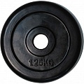 Диск обрезиненный черный Classic D26 1,25кг Profi-Fit 120_120