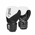 Перчатки тренировочные Everlast Protex PU 12oz P00003365 белый\черный 120_120